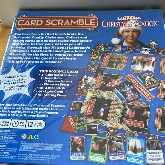 Card Scramble National Lampoons Christmas Vacation NEW in Sealed Box - Picture 4 of 4